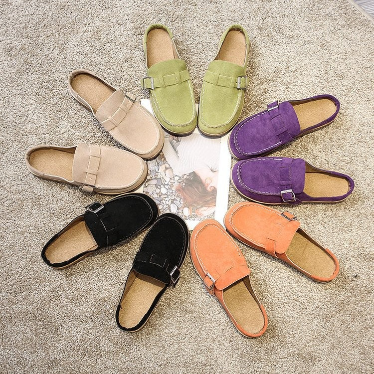Women's clogs with elegant buckle design and comfortable footbed Ivyshape