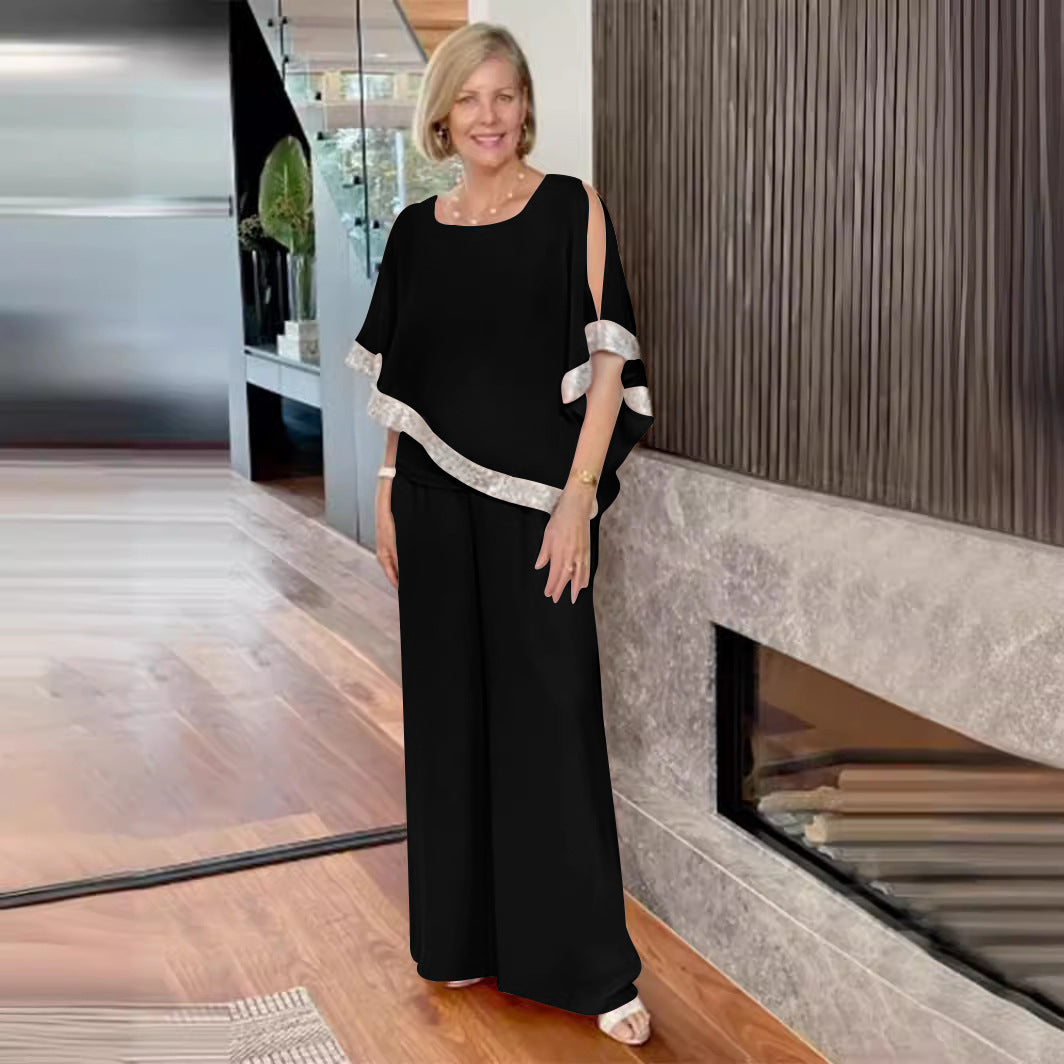 Women Elegant Tailored Two-Piece Ensemble Ivyshape