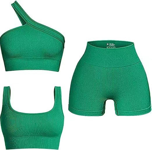Women’s Sports Bra and Shorts Set Ivyshape