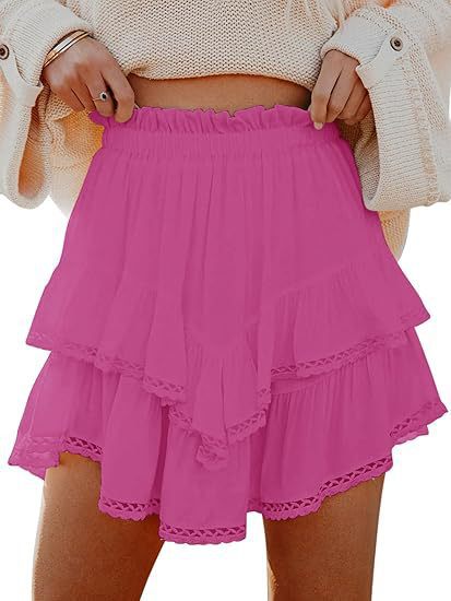 Women's airy skirt with gathers and calf-length cut Ivyshape