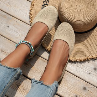 Ladies elegant and comfortable ballerinas with breathable upper material Ivyshape