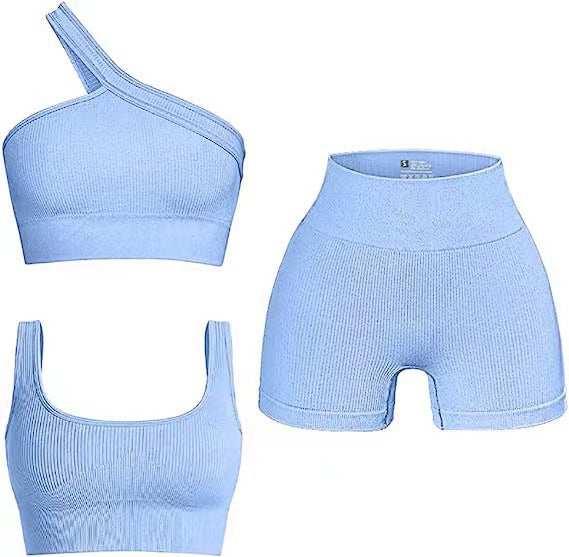 Women’s Sports Bra and Shorts Set Ivyshape