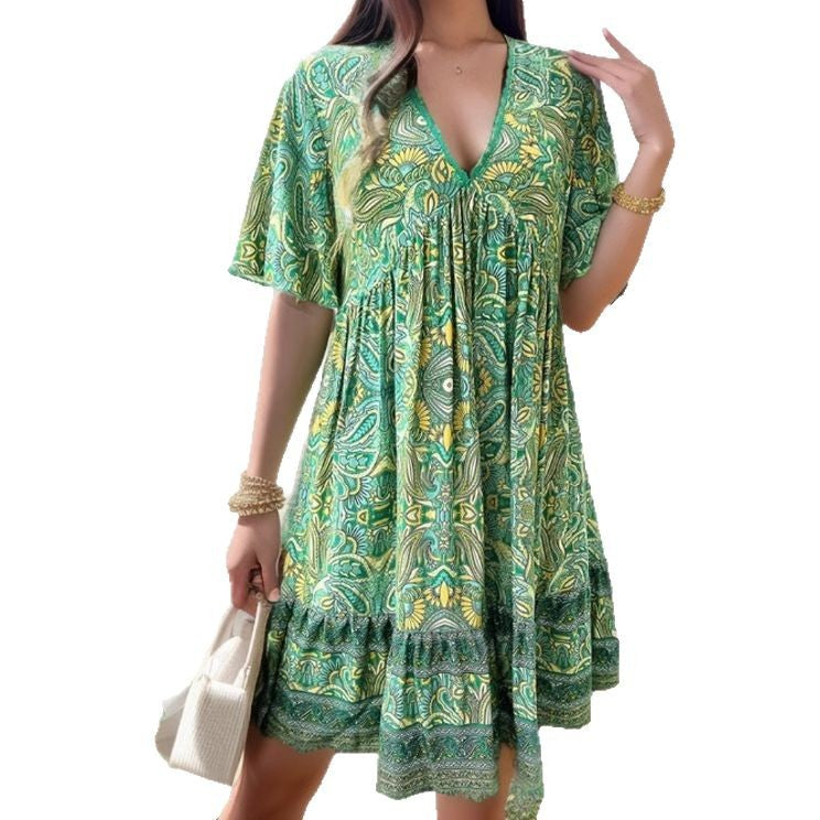 Women's Casual Boho Dress Ivyshape