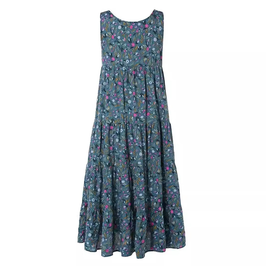 IvyShape | Romantic Spaghetti Strap Floral Dress