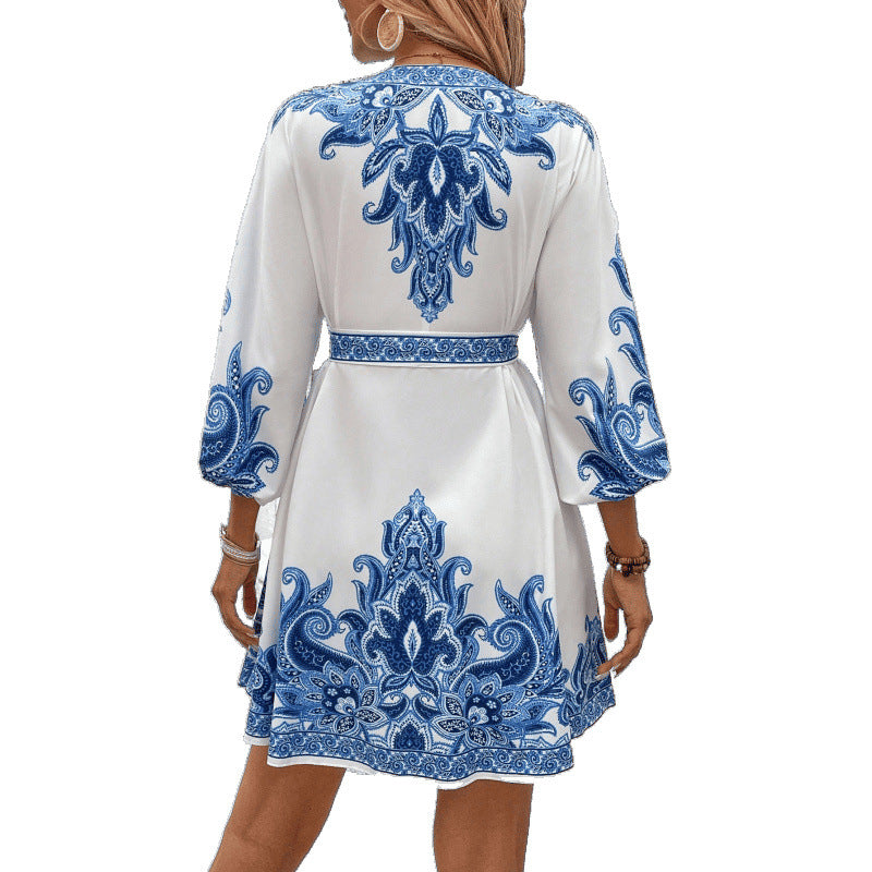 Women Embroidered A-Line Mini Dress Ivyshape