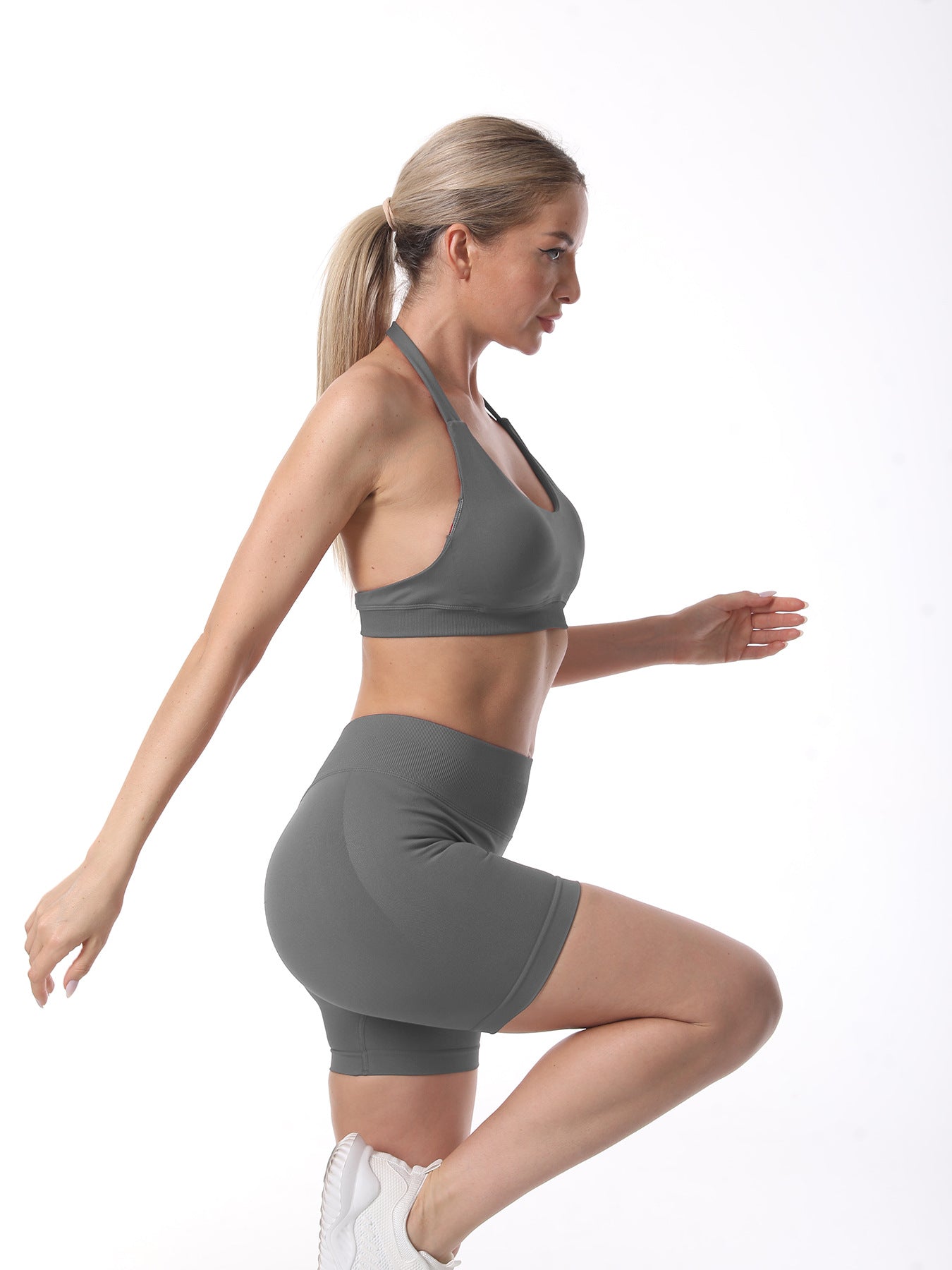 Women’s Sports Bra and Shorts Set Ivyshape