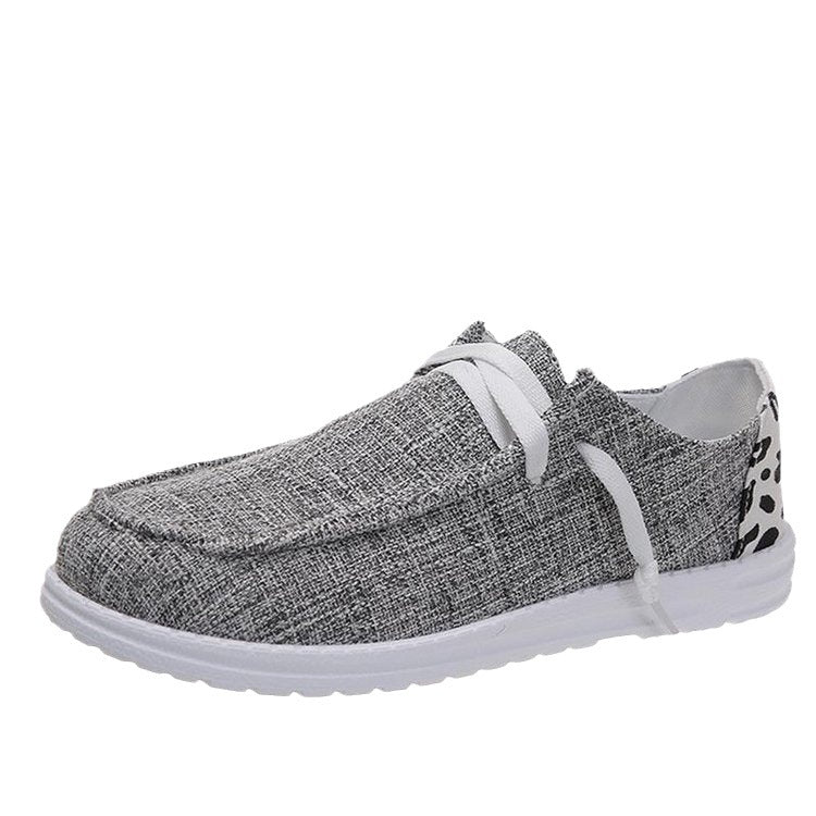 Ladies Comfortable Casual Shoes with Fashionable Design and Elastic Inserts Ivyshape