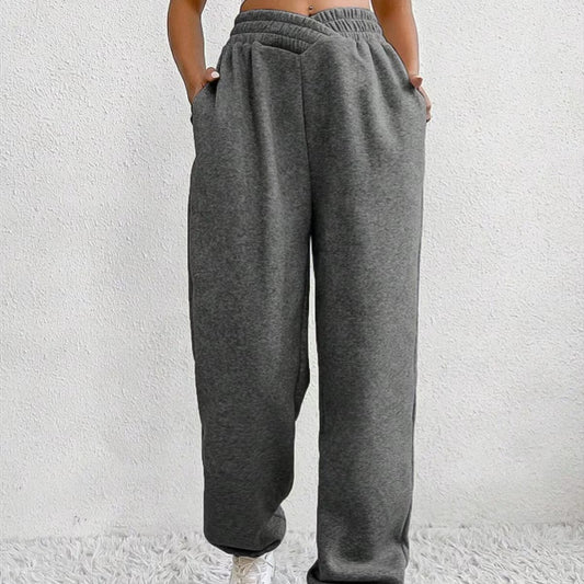 High-waisted lounge pants for women Ivyshape