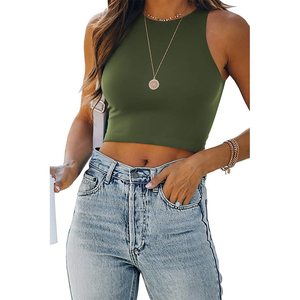 Women's fitted Crop Top Ivyshape
