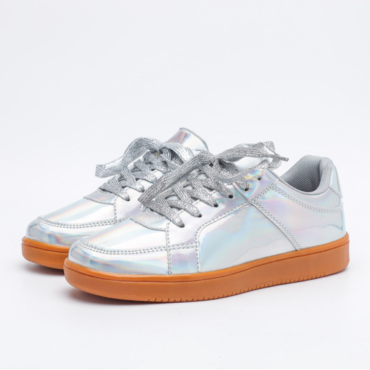 Ladies Glittering Sneakers Ivyshape