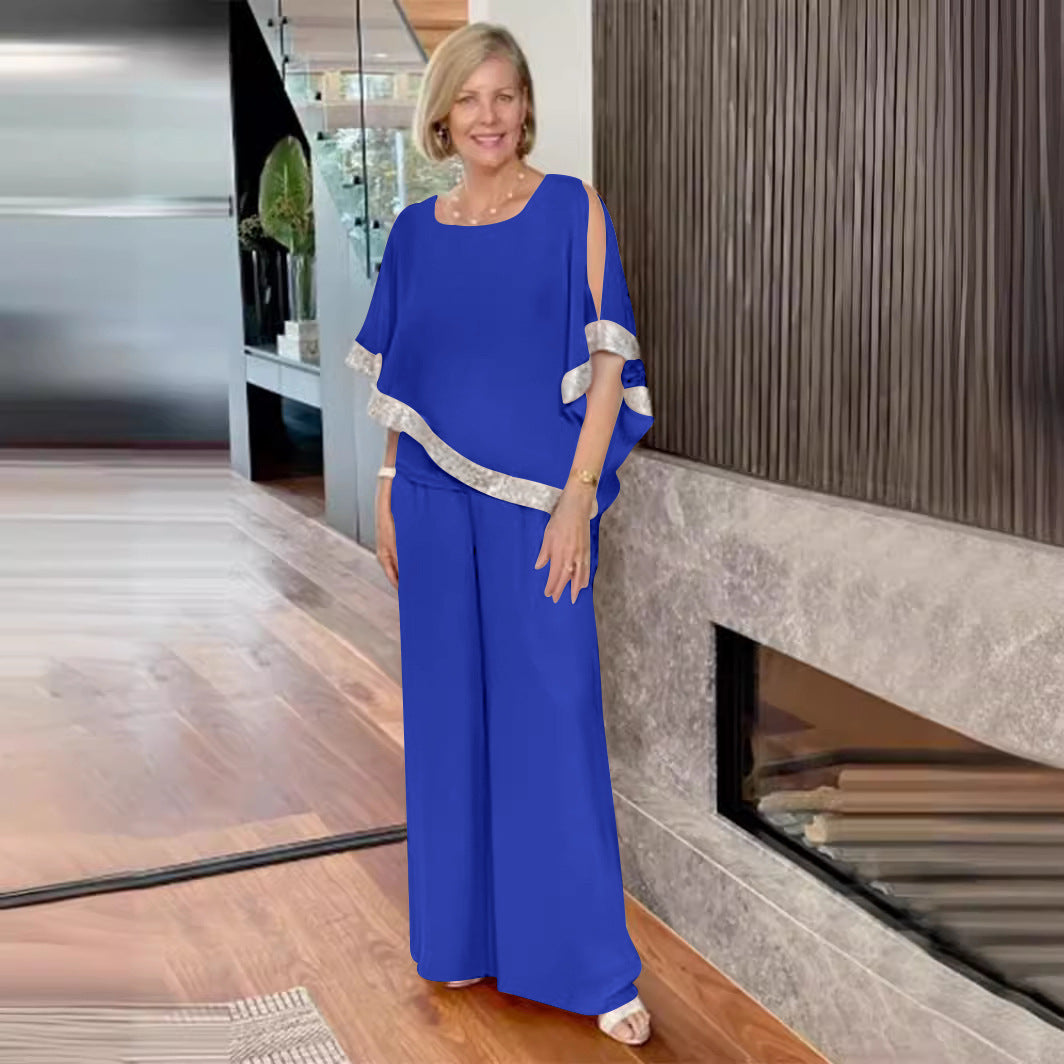 Women Elegant Tailored Two-Piece Ensemble Ivyshape