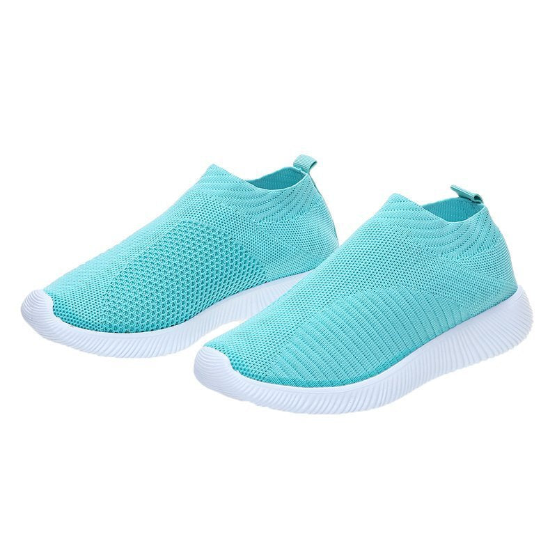 Women's sports shoes with elastic upper material and non-slip sole Ivyshape