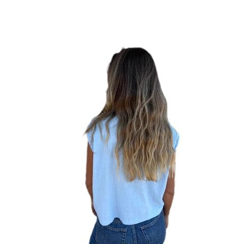 Women's Button-Up Sleeveless Utility Top Ivyshape