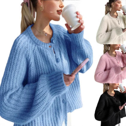 Women's Cozy Knit Cardigan Ivyshape