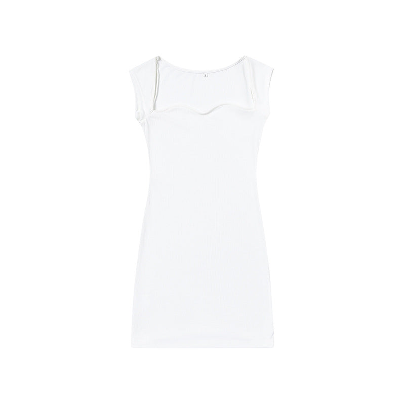 IvyShape | Sleeveless Knitted Bodycon Camisole Dress