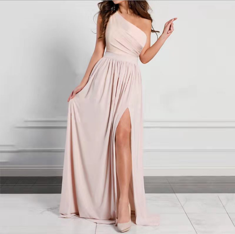 IvyShape | Fashionable Sleeveless Sexy Split Long Dress