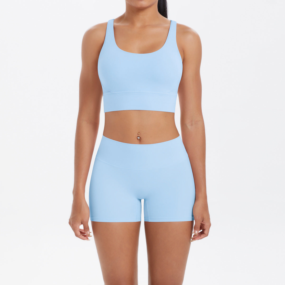 Women's sports bra with 4-way adjustable straps and high comfort Ivyshape