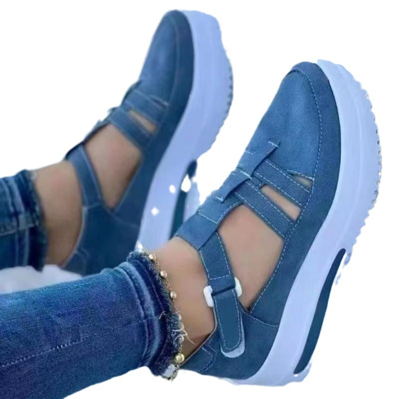Women's fashionable Slip-On sneakers with ergonomic strap system Ivyshape
