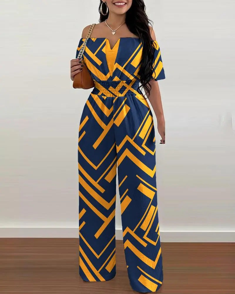 Ivyshape | Off-Shoulder Jumpsuit