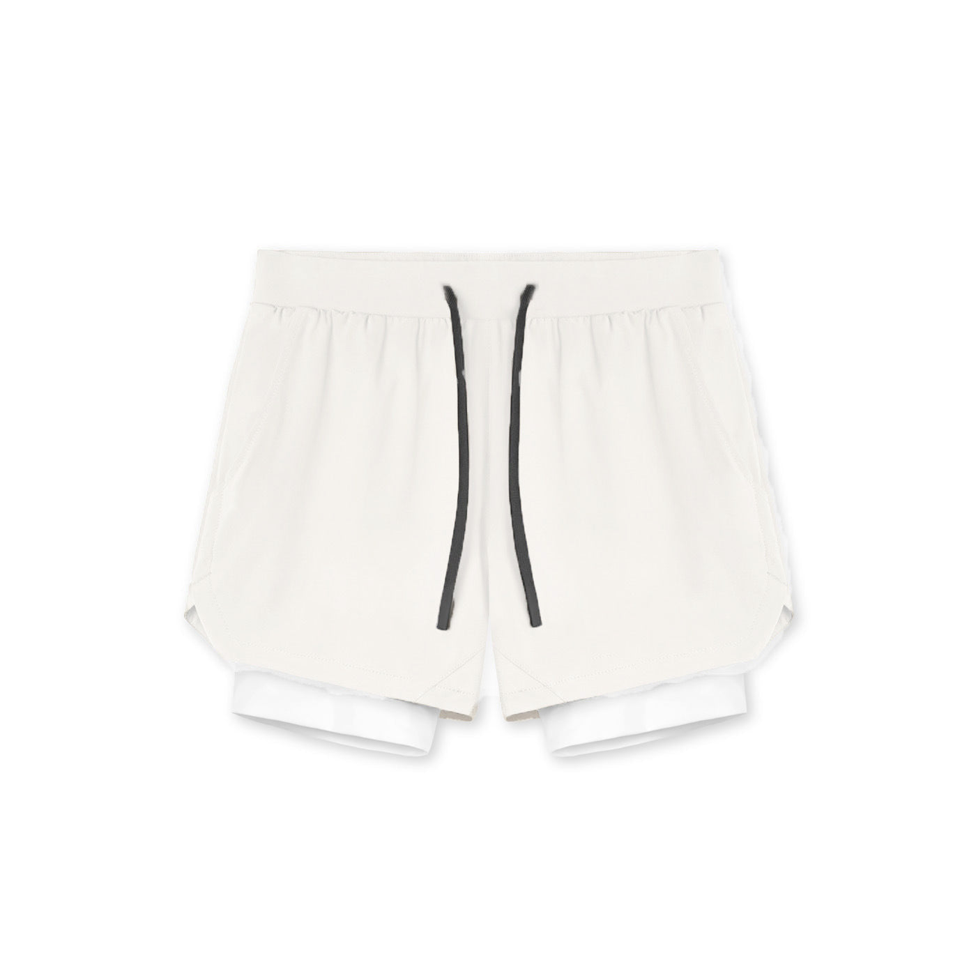 Men's Sporty Hybrid Shorts with Inner Lining Ivyshape