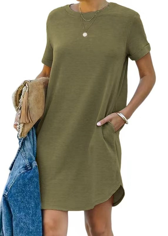Women's Casual Dress with Practical Pockets Ivyshape