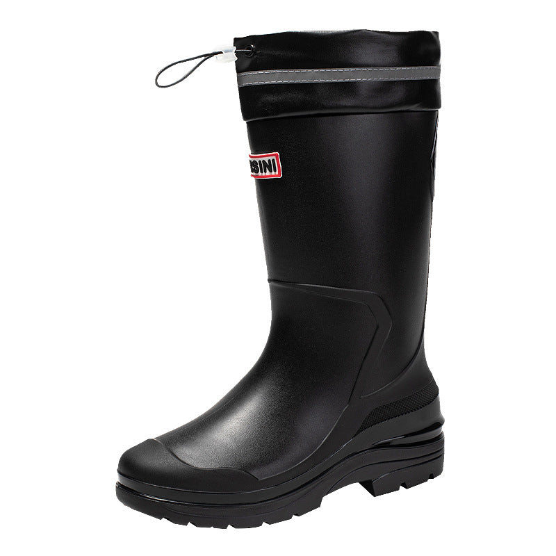 Women’s Functional Rubber Boots with Reinforced Ankle Protection and Slip-Resistant Sole IvyShape