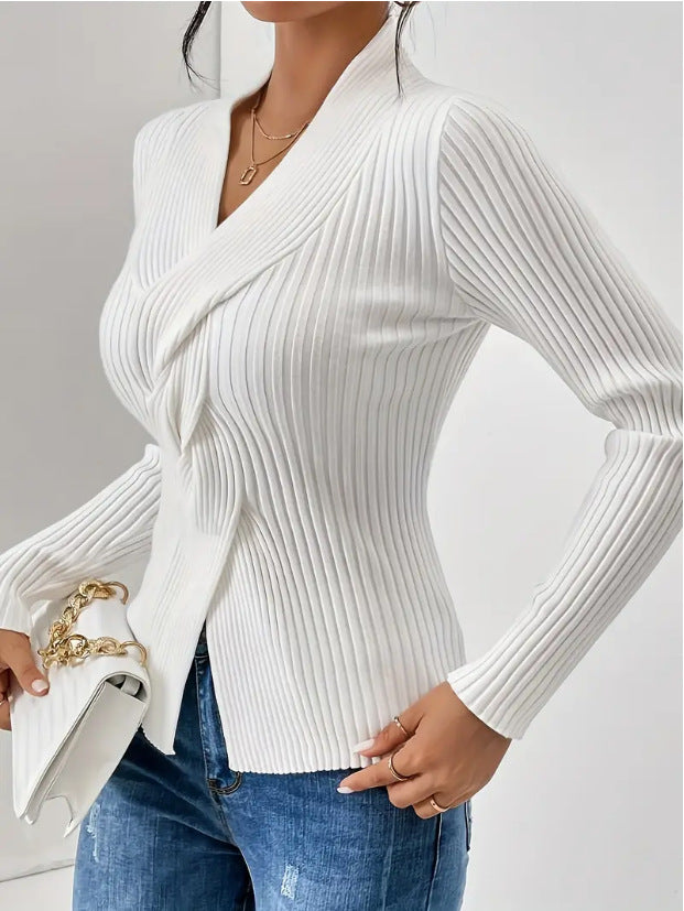 Ladies elegant knit blazer Mimi