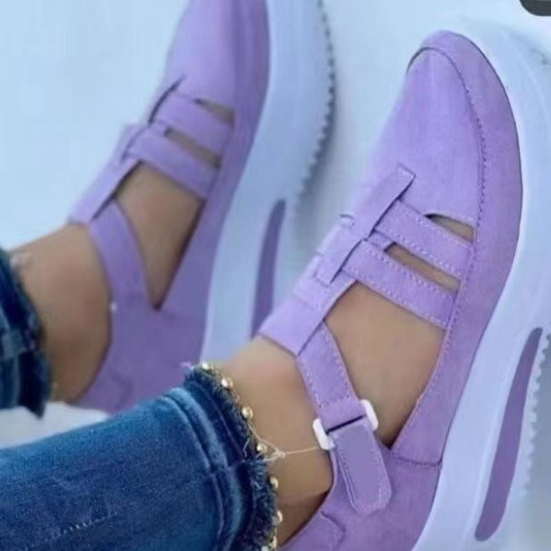 Women's fashionable Slip-On sneakers with ergonomic strap system Ivyshape