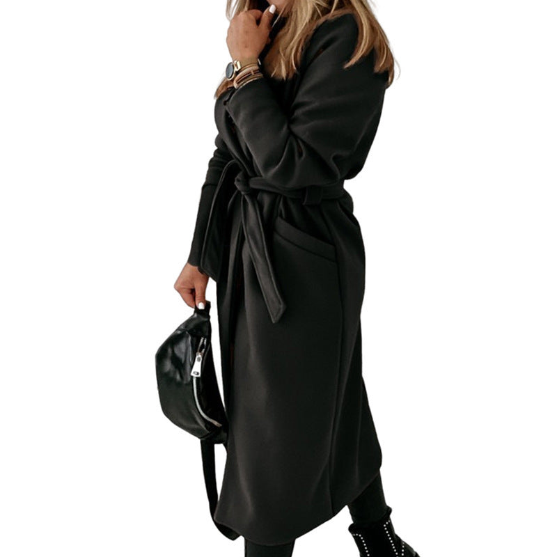 Ivyshape | Long Wool Coat