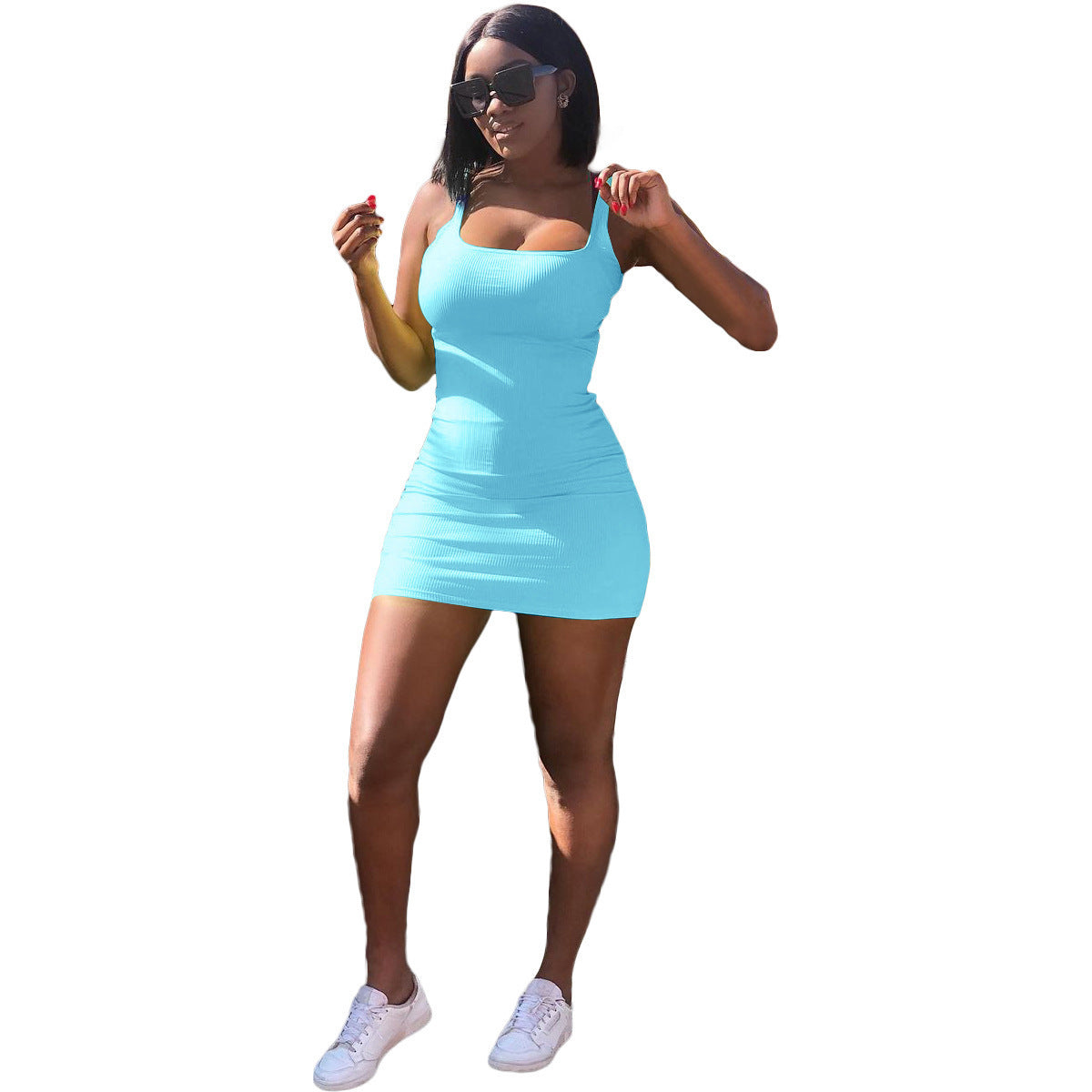 Women's fitted mini dress Ivyshape