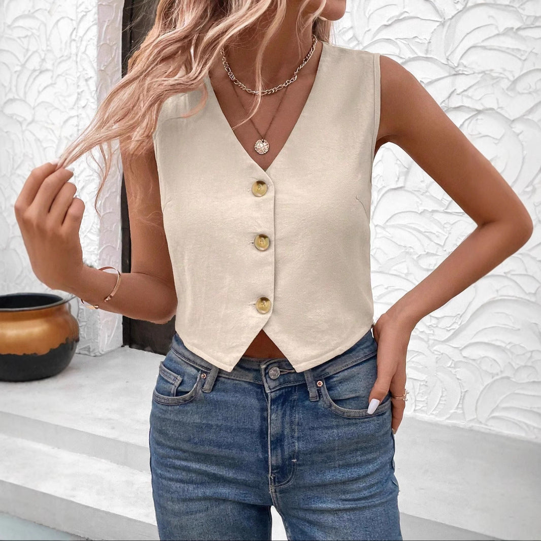 Ladies Light and Elegant Vest Ivyshape