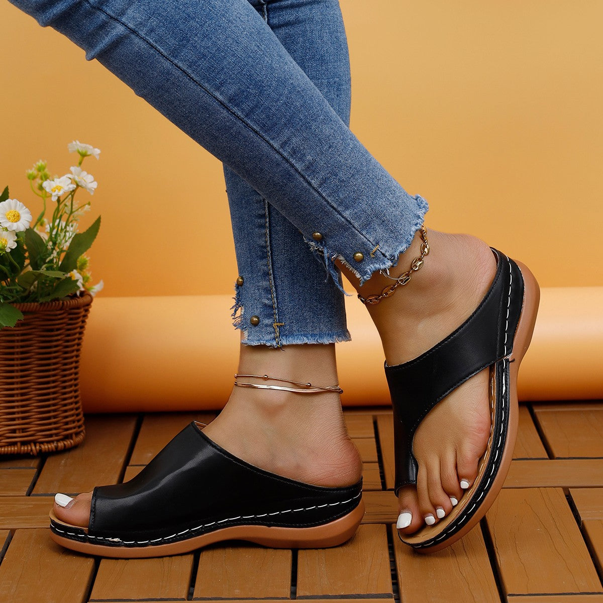 Ladies Comfortable Slippers Ivyshape