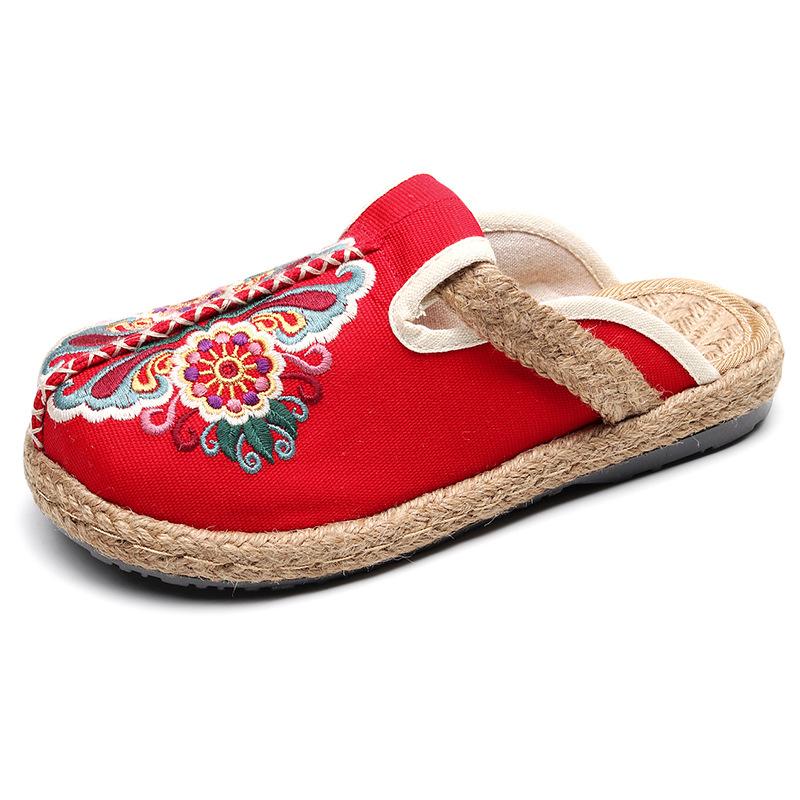 ethnic trend cloth shoes women's ancient embroidered women's shoes hand-woven shoes spread the supply explosions