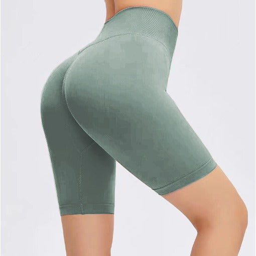 Ladies High-Cut Sports Bermuda Shorts with Shaping Ivyshape