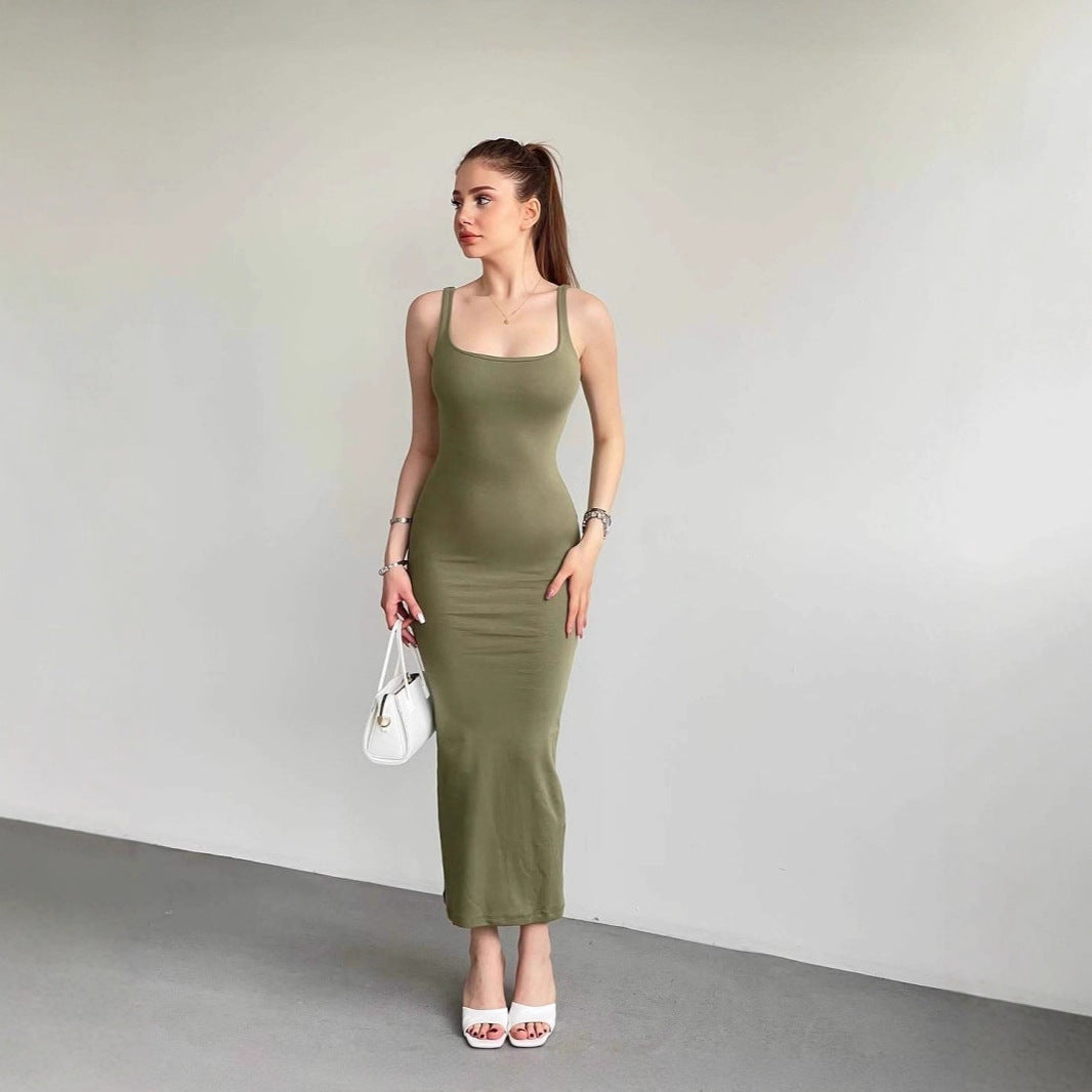 Women Figure-hugging Maxi Dress Ivyshape