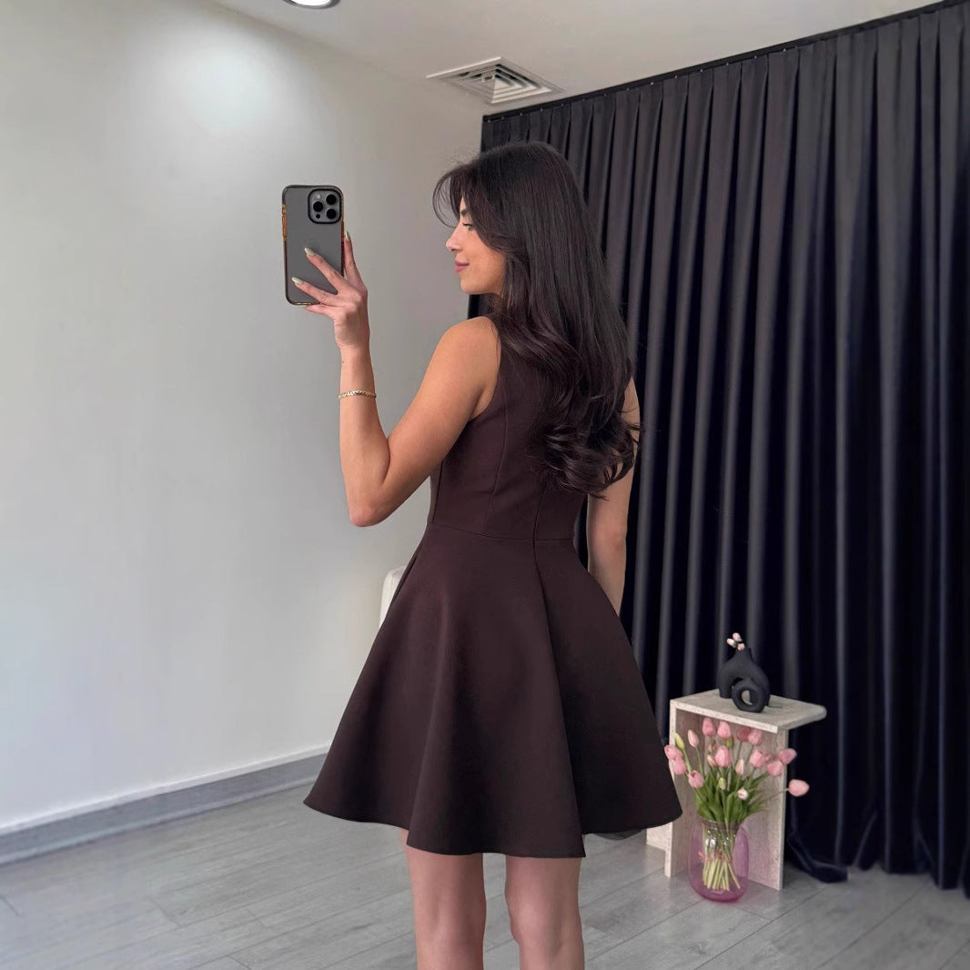 Women Fit and Flare Dress Ivyshape