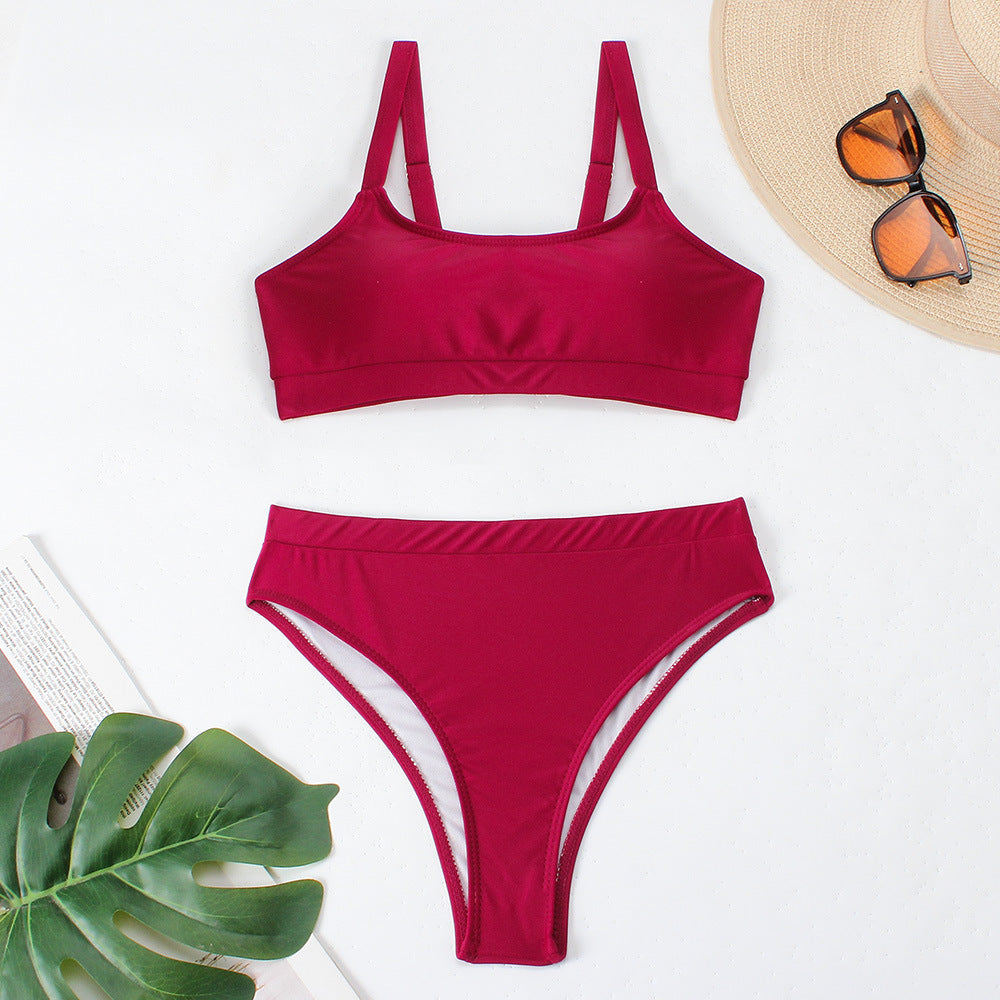 Women's bikini set with modern cut and adjustable straps Ivyshape