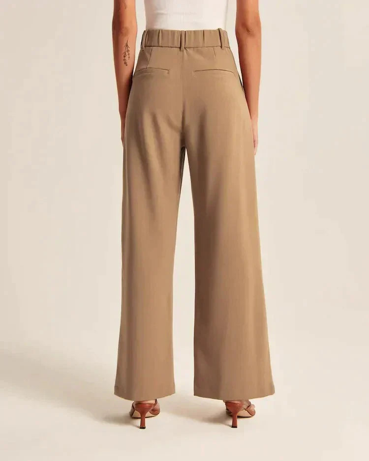 Ivyshape | Pants with Wide Leg