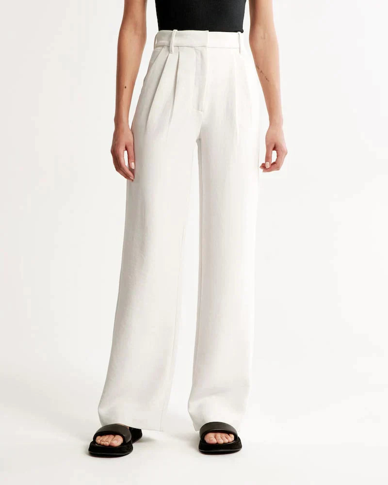 Ivyshape | Pants with Wide Leg