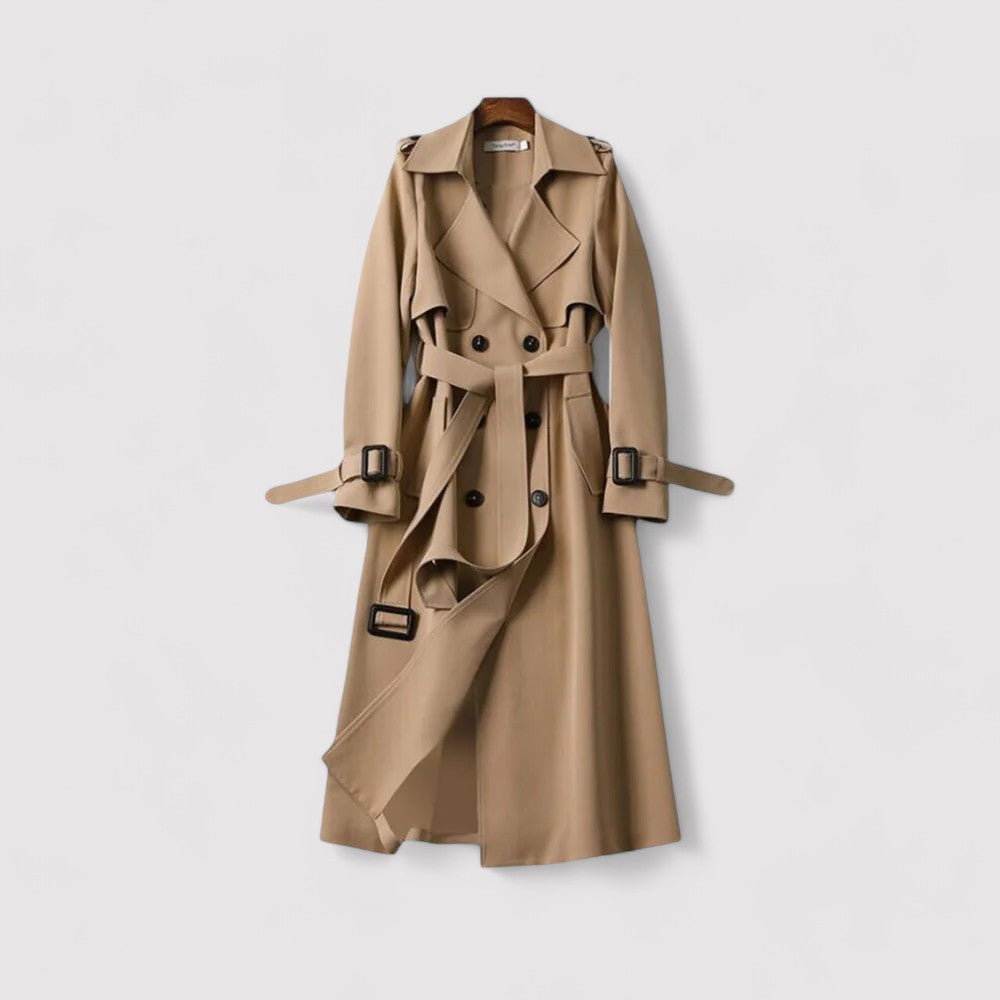 Ivyshape | Luxurious Classic Trench Coat for Women