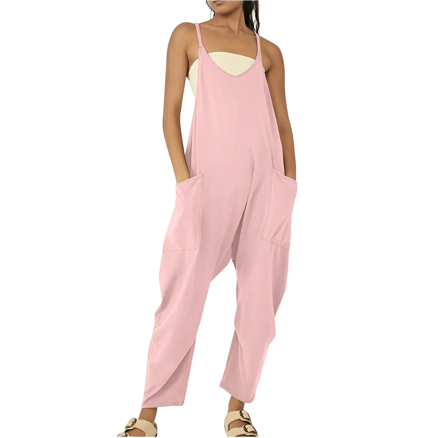 Ivyshape | Relaxed Fit Overalls for Women