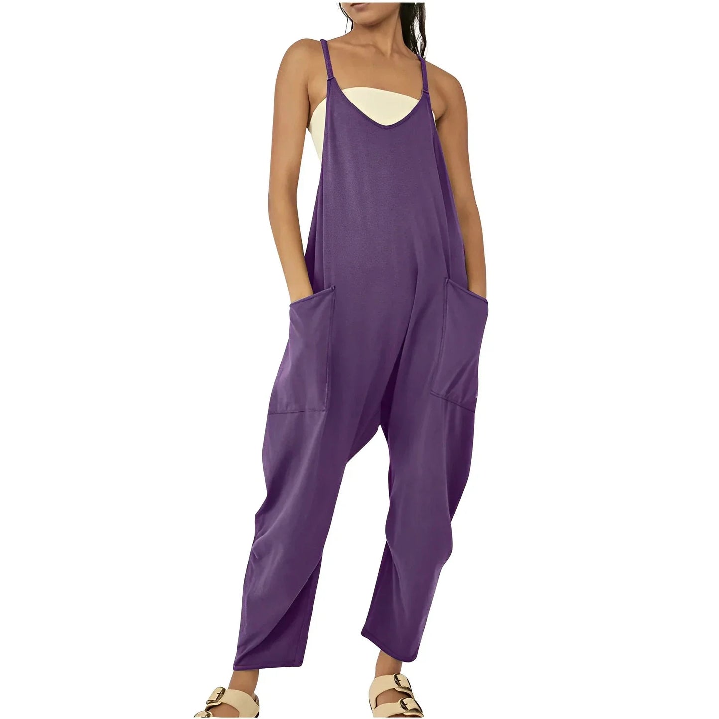 Ivyshape | Relaxed Fit Overalls for Women