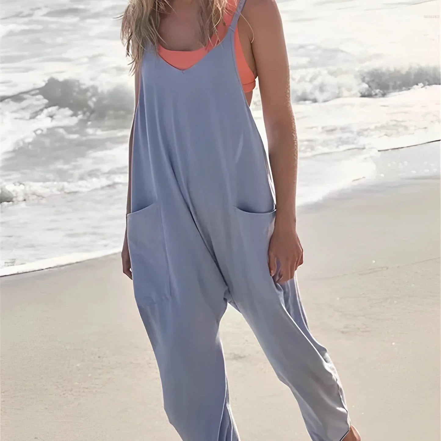 Ivyshape | Relaxed Fit Overalls for Women