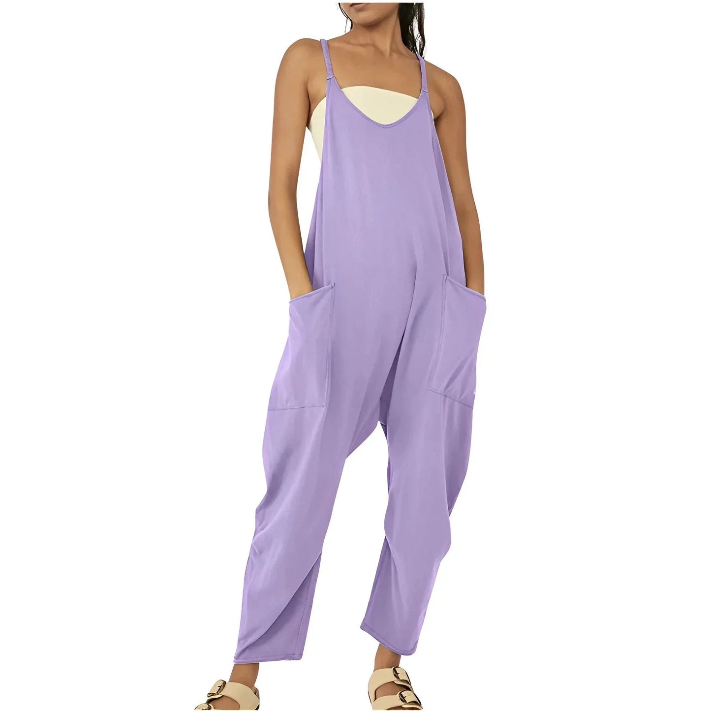 Ivyshape | Relaxed Fit Overalls for Women