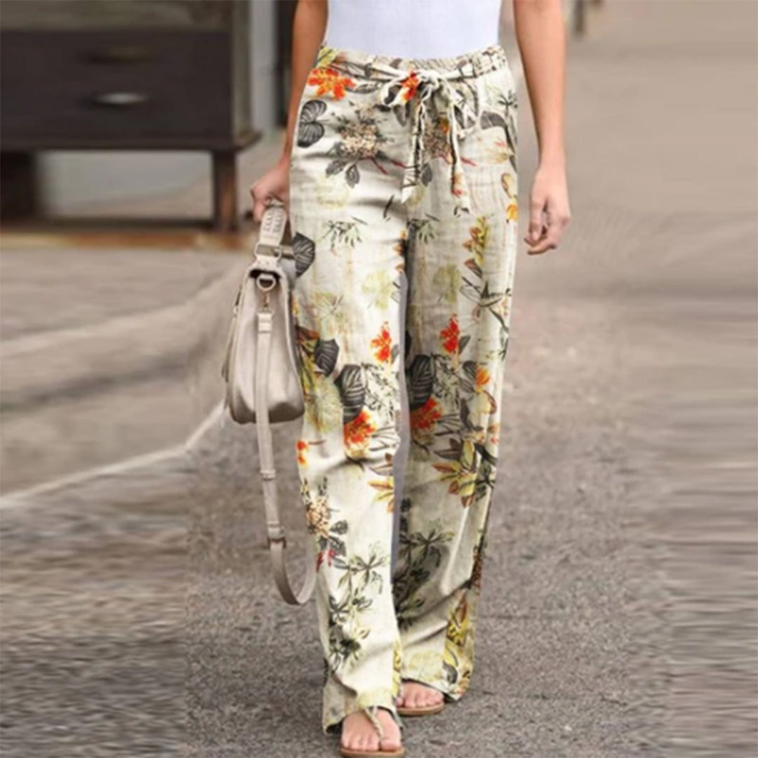 Ivyshape | Stylish Leisure Pants Flowerprint