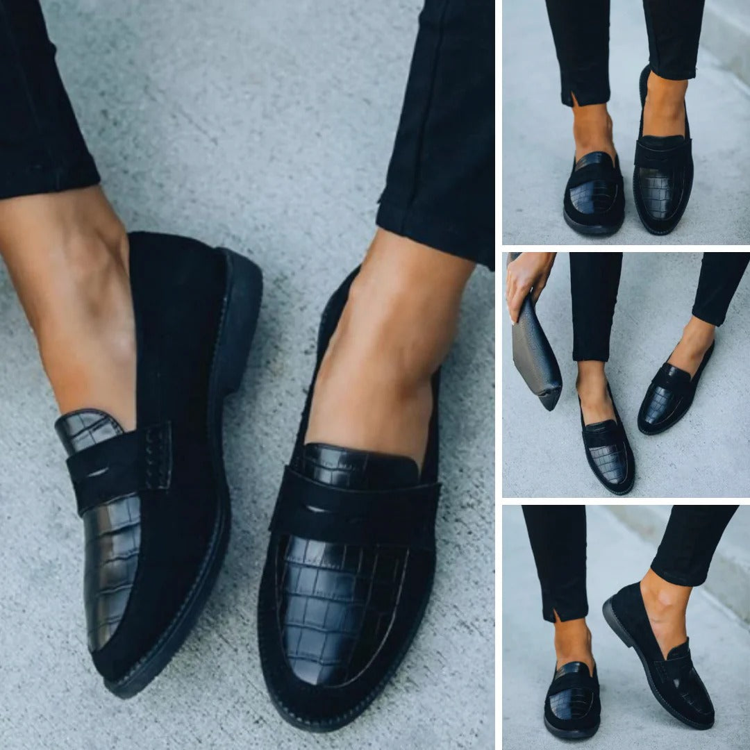 Ivyshape | Women's Classic Leather Shoes Stylish