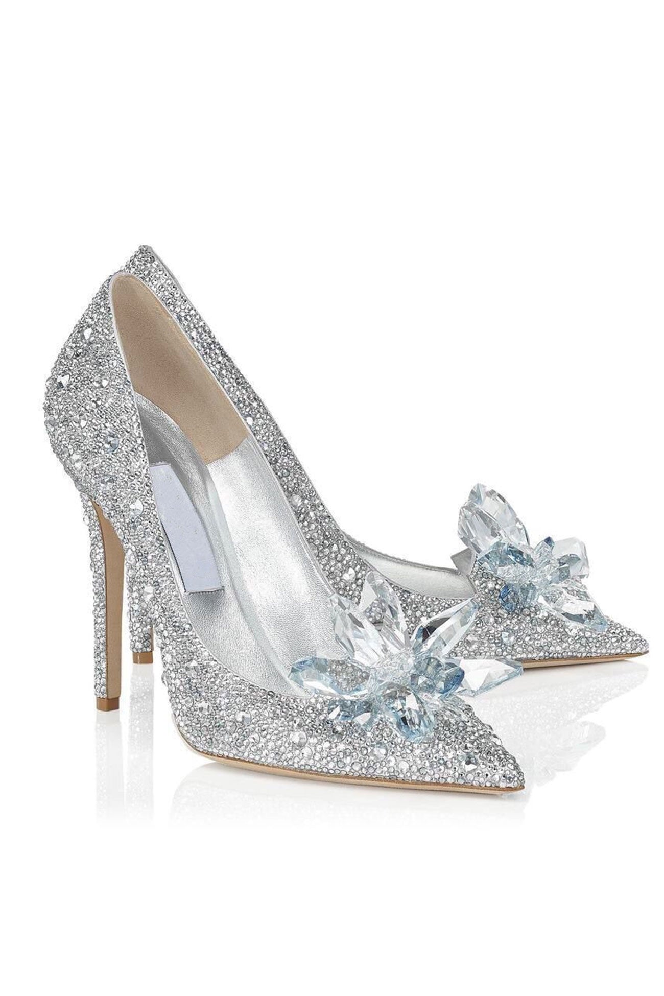 toe Glitter Crystal High Heel