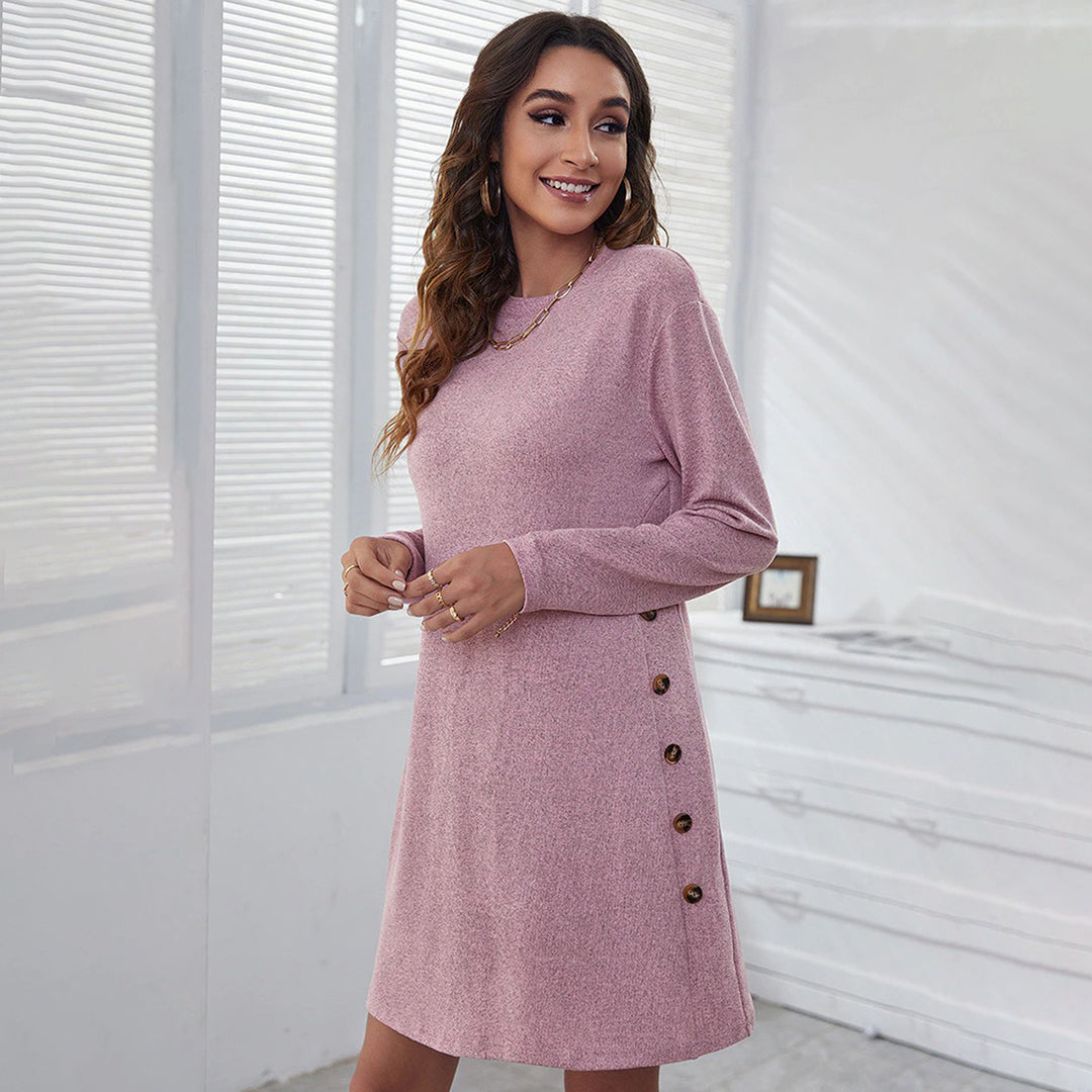 Summer Long Sleeve Mini Dress | Ideal for Everyday Wear