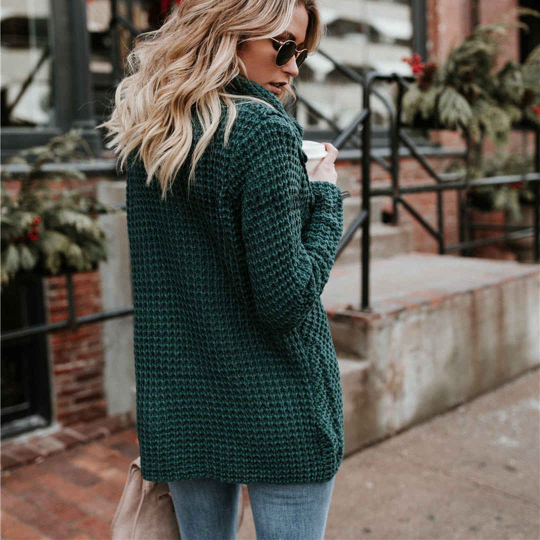 Ivyshape | Warm Knit Winter Sweater