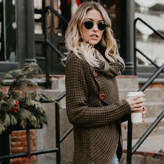 Ivyshape | Warm Knit Winter Sweater